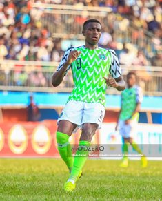 Super Eagles Penultimate Workout: Osimhen Pushing For Starting Spot After Another Brilliant Goal, Extra Training For Aina